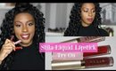 New Stila Eternal Love Liquid Lipsticks|Try On
