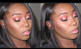Fire Cranberry Fall makeup tutorial using Morphe 39A palette