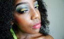 TUTORIEL Maquillage de soirée inspiration drapeau Jamaïque