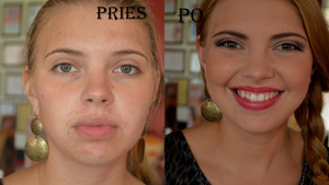 My makeup course and progression.
Model: Rimante