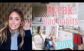 5 bad habits to break in 2019// Vlogmas 2018
