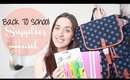 Back To School Supplies Haul | Laura Black