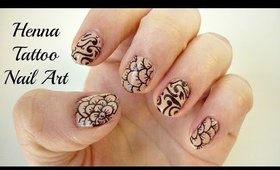 Henna Tattoo Nail Art! Stamping Tutorial [BornPrettyStore Review]