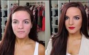 Fall Makeup Tutorial: Red Lips | Smokey Eye