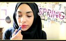 Fresh & Dewy Skin Spring Fling Makeup Tutorial ♡ Bright Lip ♡