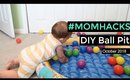 Super Fun - and CHEAP - Activity for 6-12 Month Olds #MomHacks