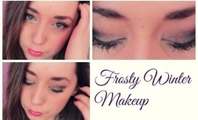 Frosty Winter Eye Makeup | Tutorial