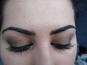 Really quick & simple eye using a Sleek palette!