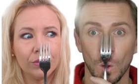 HOW TO CONTOUR YOUR NOSE WITH A FORK | WAYNE GOSS MADE ME DO IT