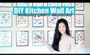 DIY Kitchen Wall Art (feat. Cook's Illustrated) | now&jenn