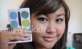 Makeup Tutorial: Aqua and Lime