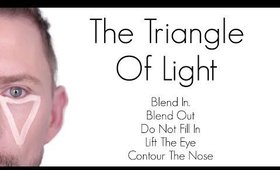 HOW TO APPLY THE TRIANGLE OF LIGHT TO LIFT YOUR EYES & CONTOUR YOUR NOSE!