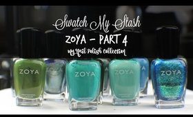 Swatch My Stash - Zoya Part 4 | My Nail Polish Collection