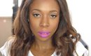 Get Ready With Me Makeup- Neutral Eyes and Bold Lips
