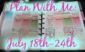 Plan With Me: July 18th-24th | 7BearSarah