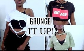 DIY GRUNGE UP OLD T SHIRTS | JANET NIMUNDELE