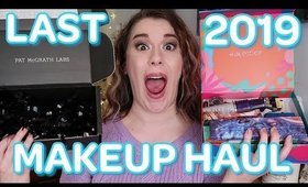 LAST BEAUTY HAUL OF 2019 [ColourPop, Kaleidos, Pat McGrath, Julep]