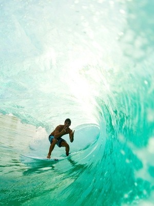 Go for a surf, clear your soul with the waves