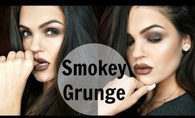 90's SMOKEY GRUNGE MAKEUP