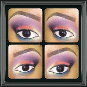 A dramtic and colorful look