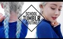 Tumblr Baddie School Routine Makeup Hair and Outfit ♥ Wengie
