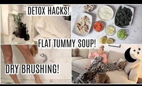 NIGHTIME ROUTINE! RELAXING & DETOXING! | Lauren Elizabeth