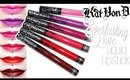 Review & Swatches: KAT VON D Everlasting Love Liquid Lipsticks + Demo