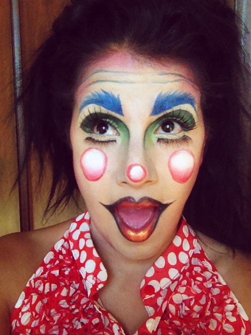 Clown Makeup | Nancy Z.'s (msnancyz) Photo | Beautylish