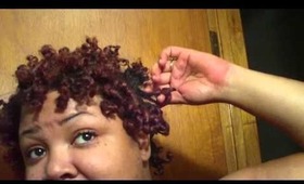 First Bantu Knots 9mos. Natural