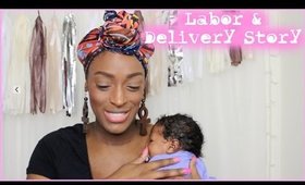 Labor & Delivery Story (Intoducing Nia-Elizabeth) l TotalDivaRea