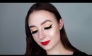 Easy Holiday Glam Makeup Tutorial // 12 Days of Christmas Day 1