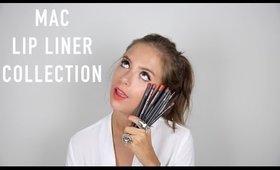 MAC Lip Liner Collection + Comparisons | sunbeamsjess