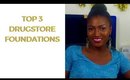 Top 3 Drugstore Foundations