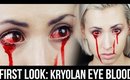 First Look: KRYOLAN EYE BLOOD | Courtney Little