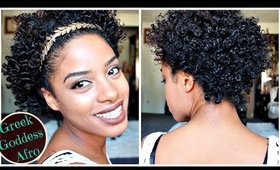 Greek Goddess Inspired  Afro | Embrace the Natural You Line