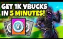 Legendary FREE V-BUCKS Hack in Fortnite Battle Royale! (NO SURVEY!) June 2018 | Xbox, PS4, and iOS!