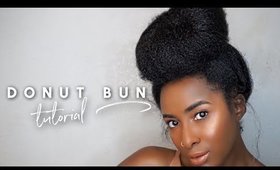 LARGE BUN Tutorial | Natural Hair