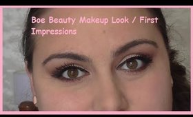 Boe Beauty Makeup Look / First Impressions