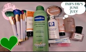 FAB'S FAV'S FOR JUNE/JULY!