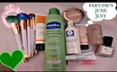 FAB'S FAV'S FOR JUNE/JULY!