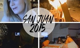 Playa, hogueras y colchones en mi salón | San Juan 2015