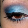 Dreamy blue makeup