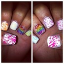 Rainbow Nails 
