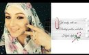 Machiaj pentru sarbatori /Make-up tutorial / Hijab tutorial /Get ready with me