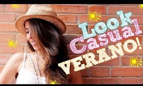 ¡EL MEJOR LOOK CASUAL DE VERANO 2015!✿ (Maquillaje, Peinado, Outfit) por Lau