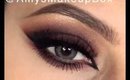Smokey eye evening makeup tutorial