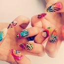Funky summer nails x