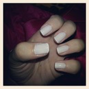 French manicure.