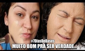 TESTEI A MELHOR BASE PRA PELE OLEOSA DOS ÚLTIMOS TEMPOS! #7DiasdeBases