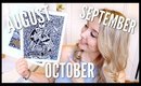 Let's have a chat... | August, September, October Roundup 2019